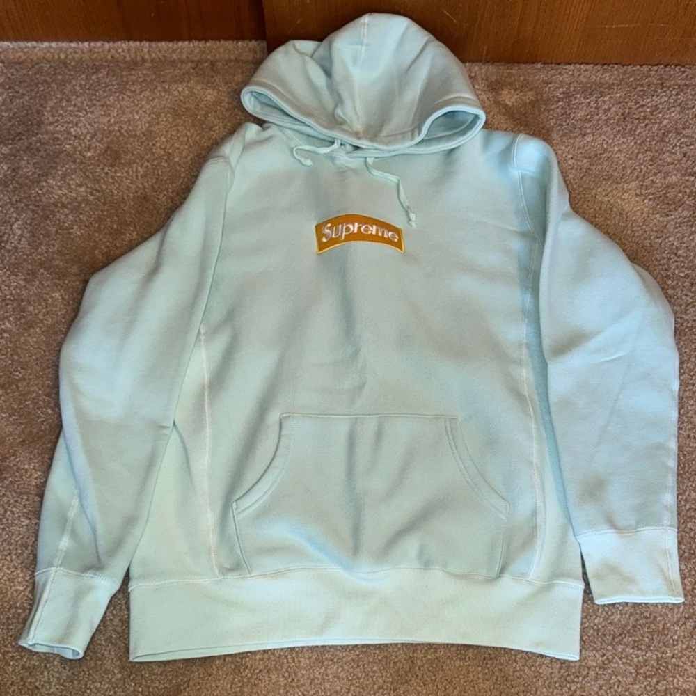 Supreme mint hoodie